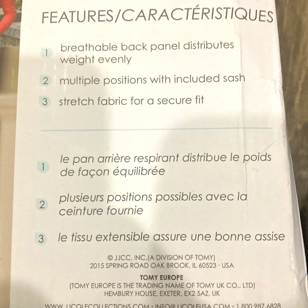 JJ Cole Baby Shirt Easy to use Moby Wrap Like - Picture 9 of 14